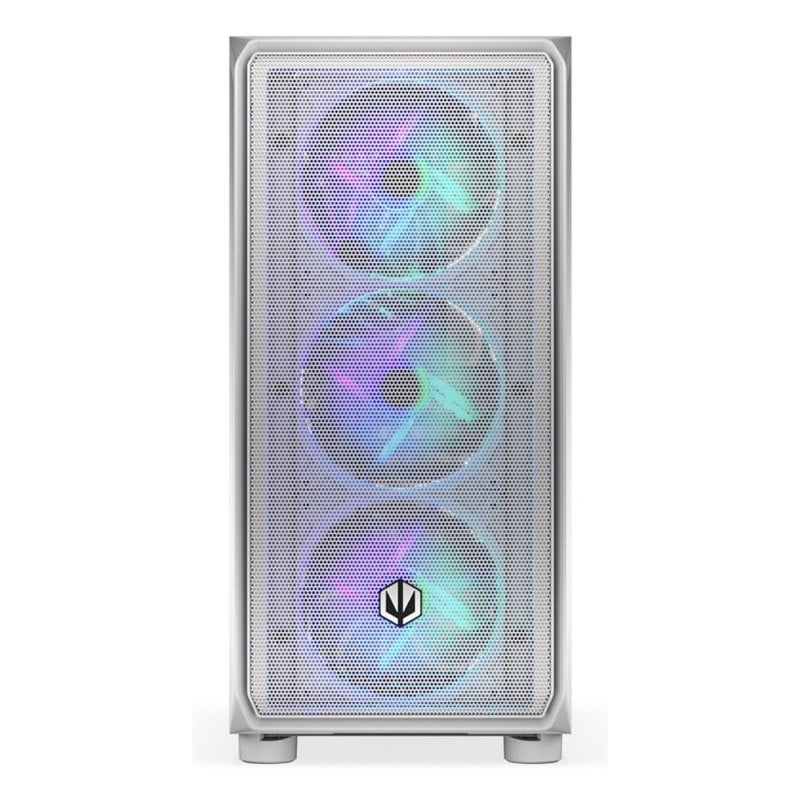 endorfy Boîtier PC Endorfy ARX 500 ARGB White Midi Tower ATX Verre Trempé