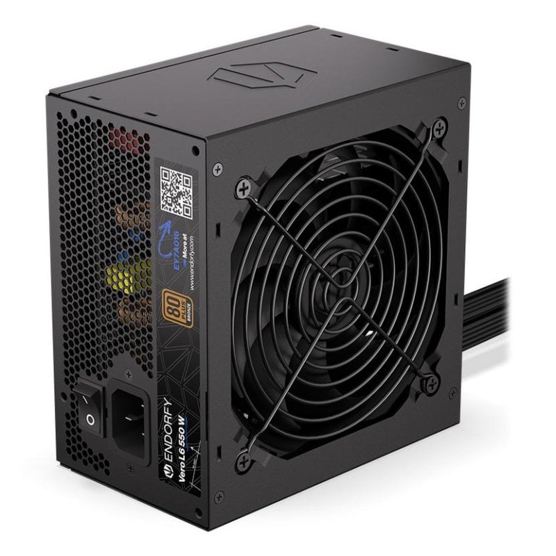 endorfy Fuente de Alimentación Endorfy Vero L6 550W Certification 80 PLUS Bronze ATX