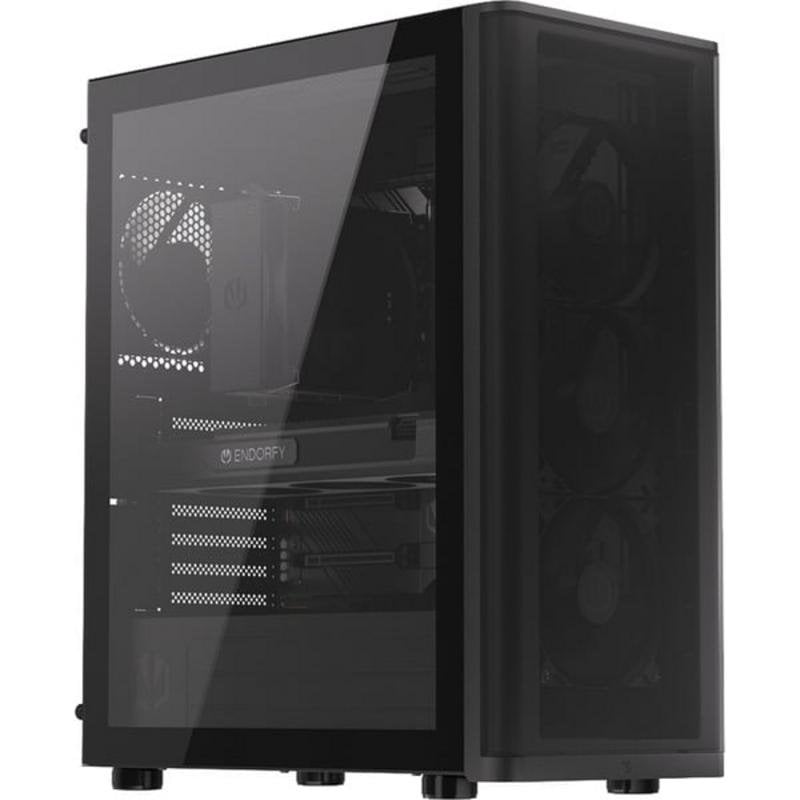 endorfy Boîtier PC ENDORFY Ventum 400 Air Black avec Panneau Mesh Frontal