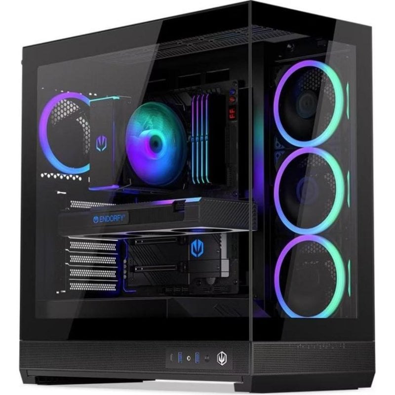 endorfy Boîtier PC Endorfy Fishtank 6000 Corona Midi Tower ARGB Verre Trempé