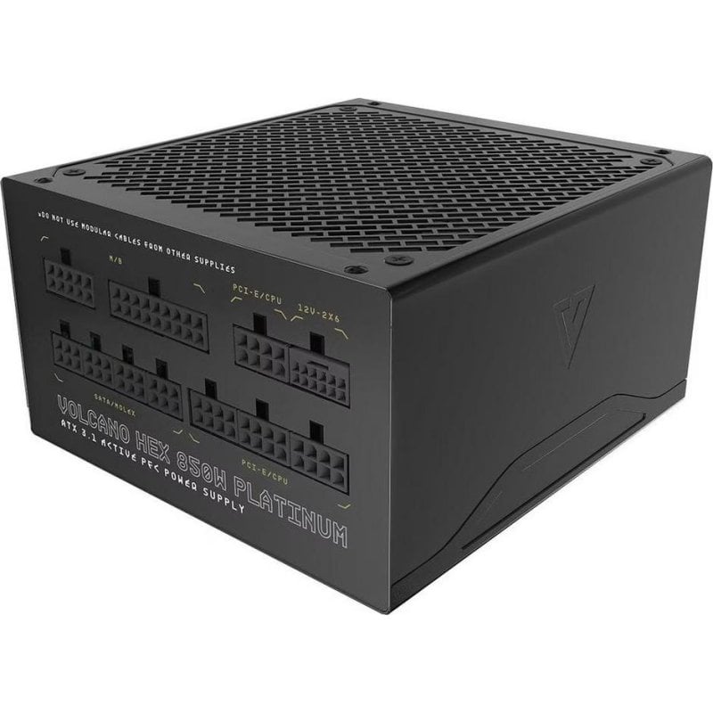 modecom Source d'Alimentation Modecom VOLCANO HEX PLATINUM 850W 80 Platinum modulaire