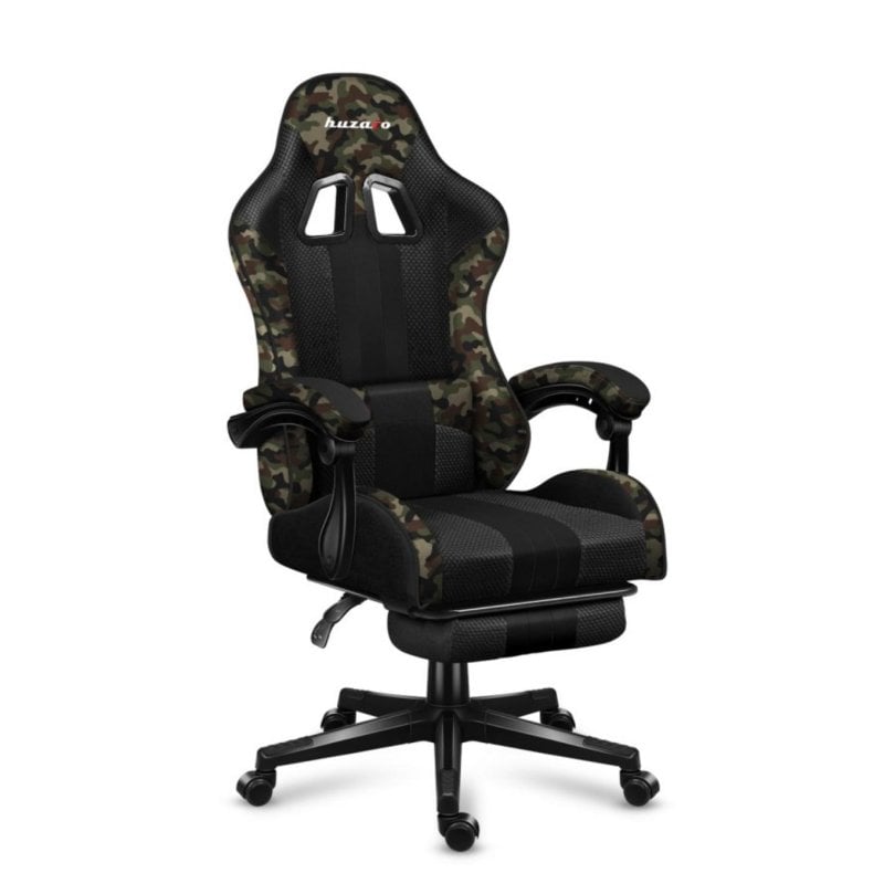 huzaro Chaise gaming Huzaro FORCE 4.7 ergonomique camouflage acier 140 kg réglable