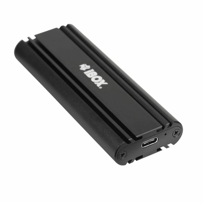 Ibox Boîtier externe iBox HD-07 M.2 Aluminium Black USB Type-C NVMe