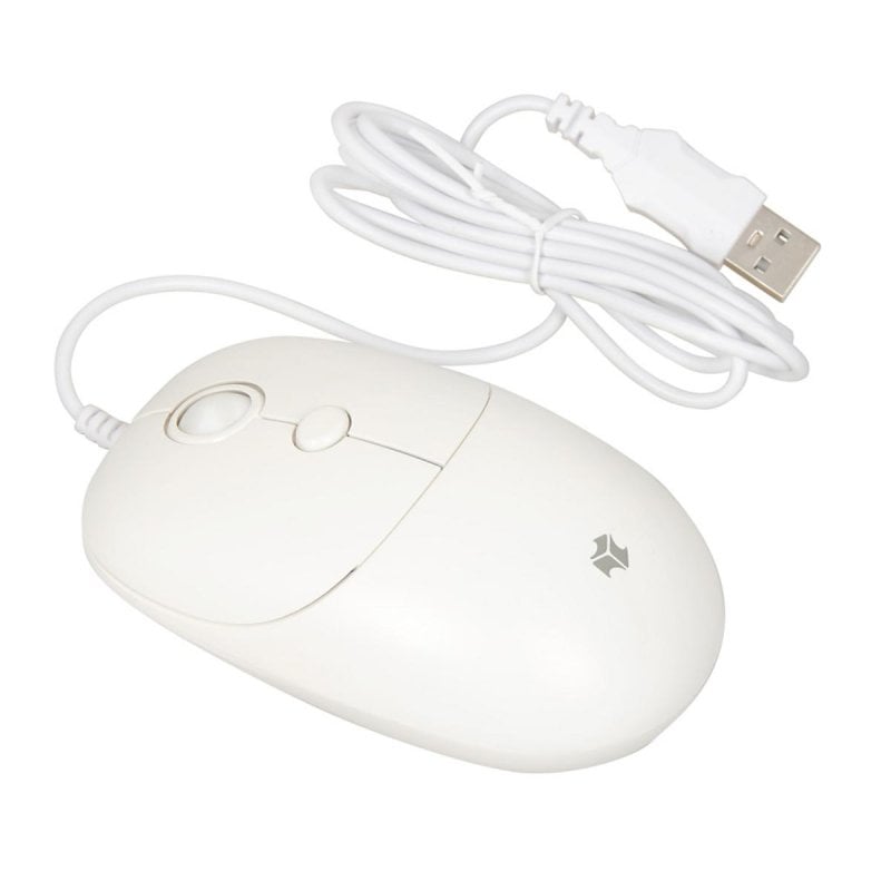 Ibox Souris iBox Seagull USB Type-A 2400 DPI White Ambidextre Filaire
