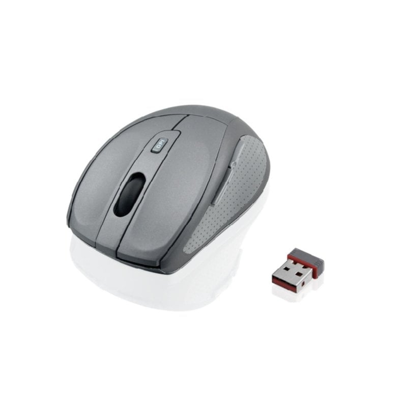 Ibox Souris iBox Swift Sans Fil RF 1600 DPI Grey Roulette Nano Récepteur