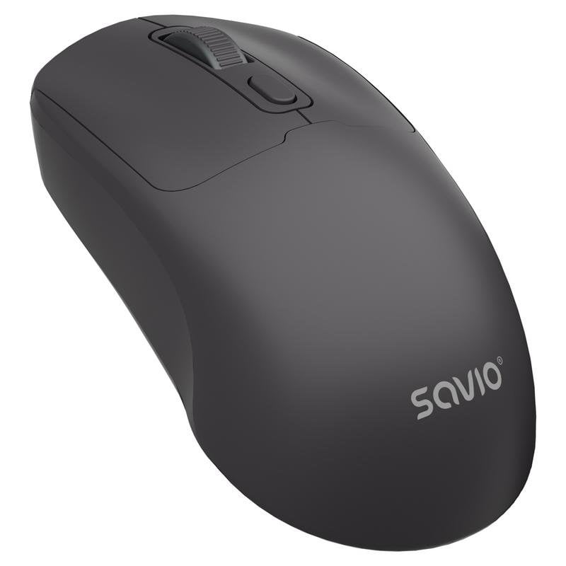 savio Ratón Savio MB-04 Bluetooth 2.4GHz 1600DPI Black Double Connexion Silencieux