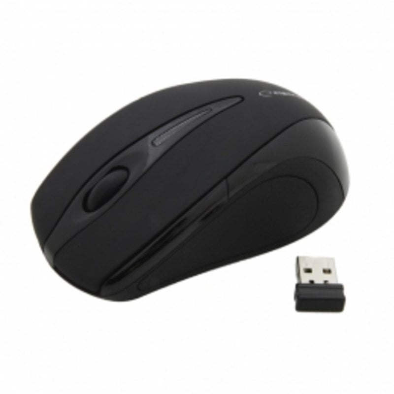 esperanza Souris Esperanza EM101K Sans Fil RF 1000 DPI Black Ambidextre Ergonomique