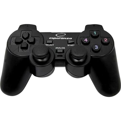 esperanza Gamepad Esperanza EG102 PC Playstation 3 Vibration Mode USB Black