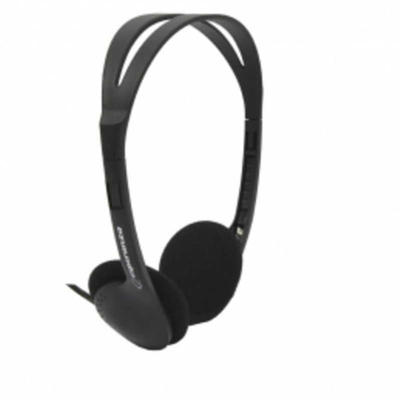 esperanza Casque Esperanza EH119 filaire connectivité filaire pour la musique supra-aural Black