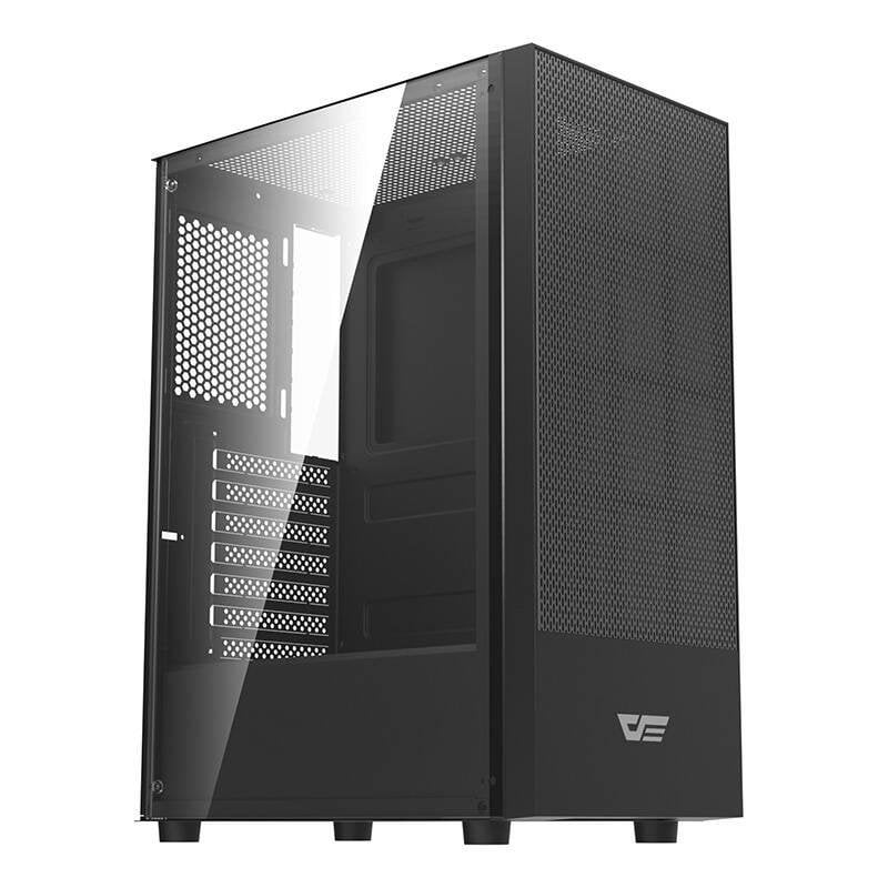 darkflash Boîtier PC Darkflash A290 Midi Tower Black Sans Ventilateurs