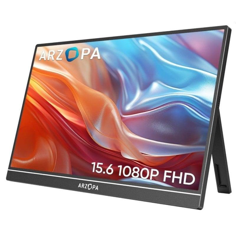 arzopa Écran PC Arzopa A1 15,6 Full HD 60Hz IPS HDR10 FreeSync Haut-parleurs