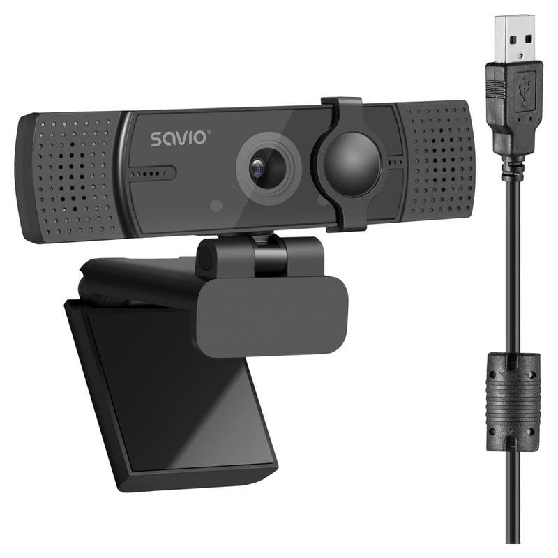 savio Webcam Savio CAK-05 2K Ultra HD Autofocus Microphone Noise Cancel