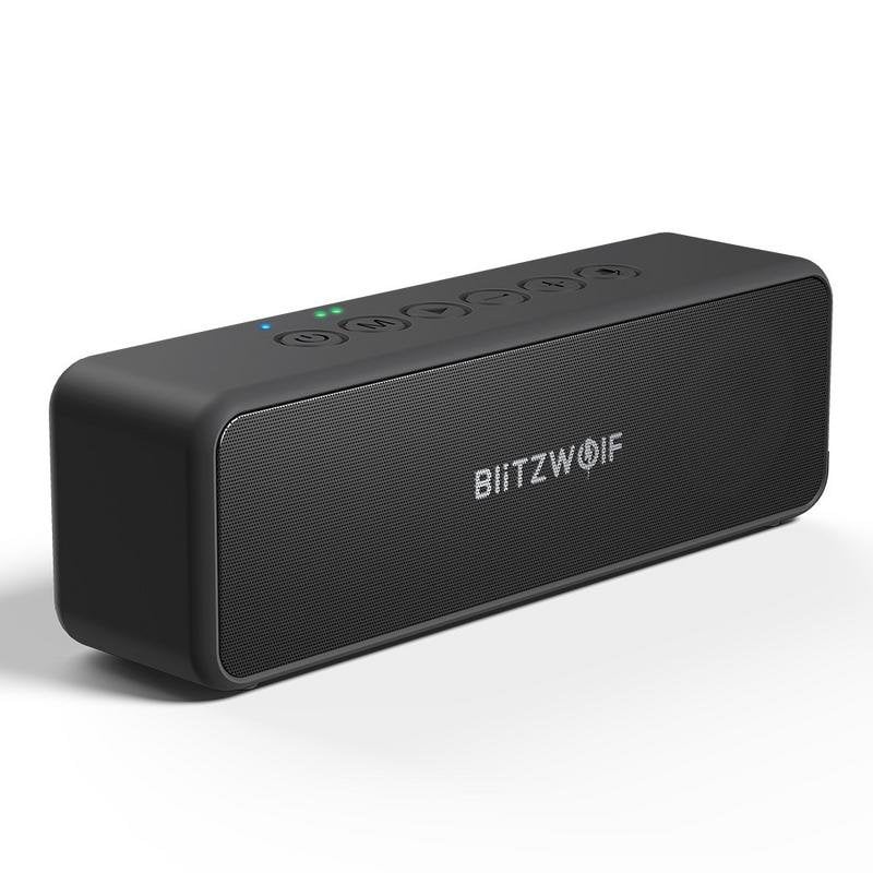 blitzwolf Haut-parleur BlitzWolf Portable Bluetooth 5.0 30W IPX6 avec MicroSD et Contrôle