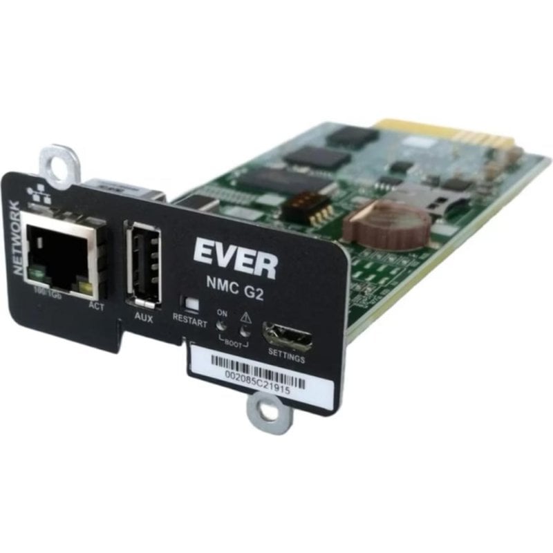ever Carte Réseau Ever T KKON-0025 00 Ethernet 2 Ports RJ45 Green Black