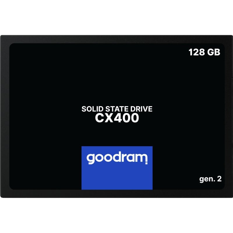 goodram SSD Goodram CX400 128 Go 550 Mo s CX400 Gen.2 2,5″ SATA III NAND 3D TLC