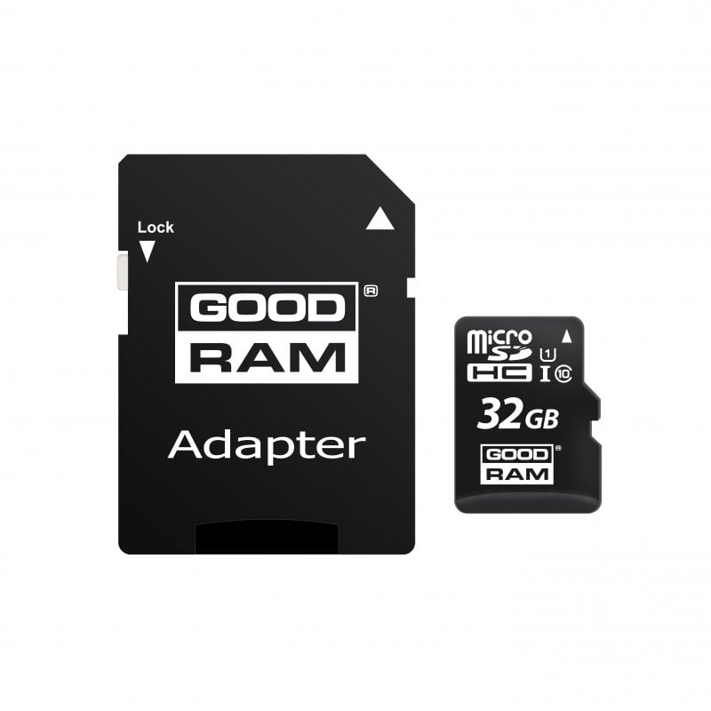 goodram microCARD MicroSDHC 32 Go UHS-I Classe 10 U1