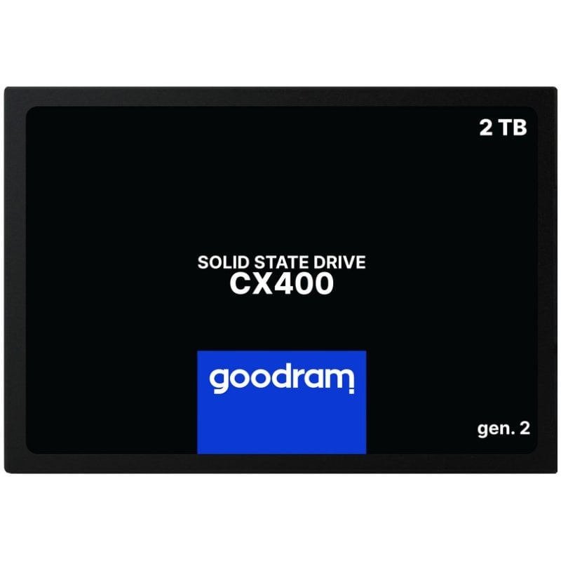 goodram Disque dur SSD Goodram CX400 2,05 To SATA III 550 Mo s Gen.2 résistant aux chocs