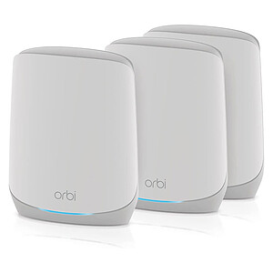 Netgear Orbi WiFi 6 AX5400 routeur 2 satellites RBK763S 100EUS
