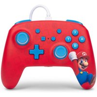 Manette filaire pour Nintendo Switch PowerA Woo-Hoo! Mario Red