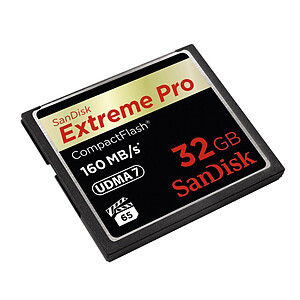 SanDisk Carte memoire Extreme Pro CompactFlash 32 Go
