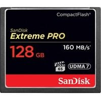 Sandisk 128GB Extreme Pro CF 160MB s 128 Go CompactFlash, Carte mAmoire
