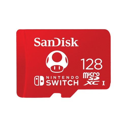 SanDisk 128 Go microSDXC USH I Carte pour les consoles Nintendo Switch jusqu a 100 Mo s Produit sous licence Nintendo UHS I Class 10 U3
