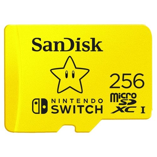 Sandisk MicroSDXC UHS I card NintendoSwitch 256G