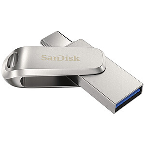 SanDisk Ultra Dual Drive Luxe USB C 512 Go