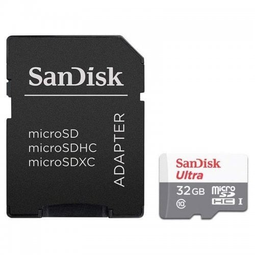 Sandisk 32GB Ultra microSDHC SD Adapter