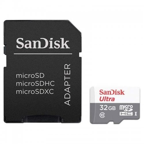 Sandisk 32GB Ultra microSDHC SD Adapter
