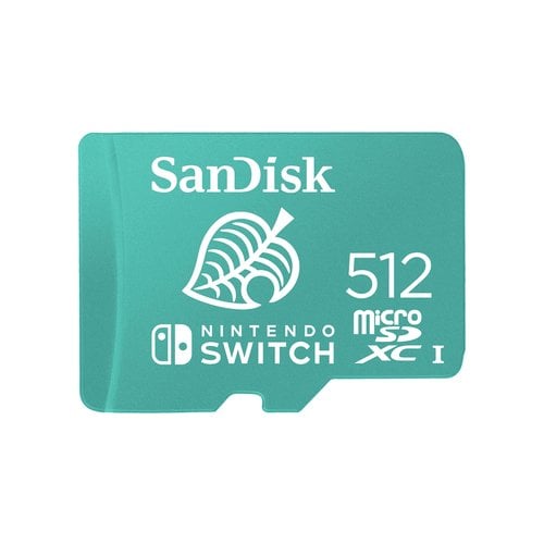 Sandisk MicroSDXC UHS I card NintendoSwitch 512G