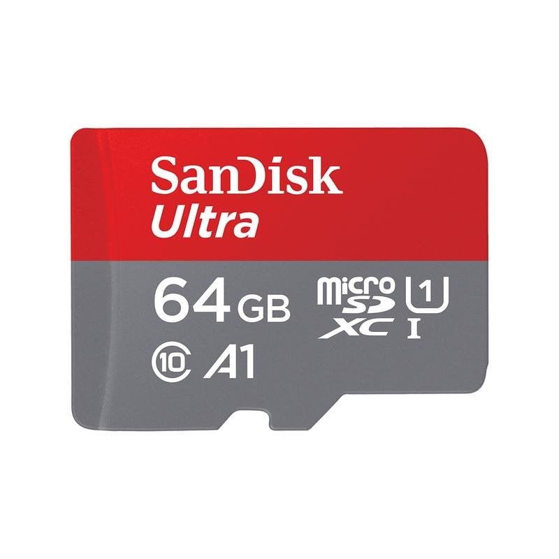 Sandisk Carte mémoire SanDisk Ultra microSD 64 Go Classe 10 UHS-I 100 Mo s