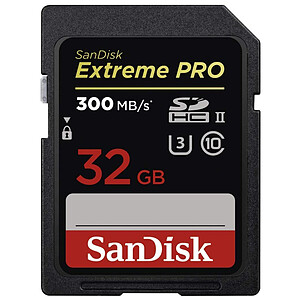 SanDisk Extreme PRO UHS II U3 32 Go
