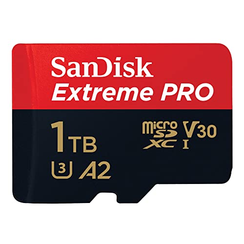 SanDisk Extreme PRO microSDXC UHS I U3 1 To Adaptateur SD