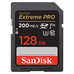 SanDisk Extreme Pro SDHC UHS I 128 Go SDSDXXD 128G GN4IN