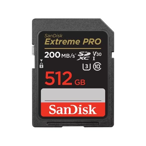 SanDisk Extreme Pro SDHC UHS I 512 Go SDSDXXD 512G GN4IN