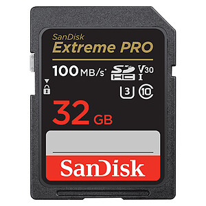 SanDisk Extreme Pro SDHC UHS I 32 Go SDSDXXO 032G GN4IN
