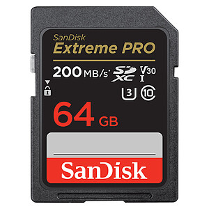 SanDisk Extreme Pro SDHC UHS I 64 Go SDSDXXU 064G GN4IN
