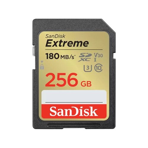SanDisk Extreme SDXC UHS I 256 Go
