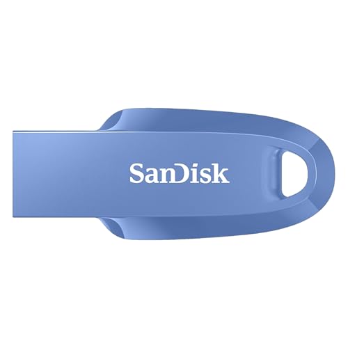 SanDisk Clé USB 3.2 Ultra Curve 128 Go Bleu Marine jusqu'à 100 Mo s