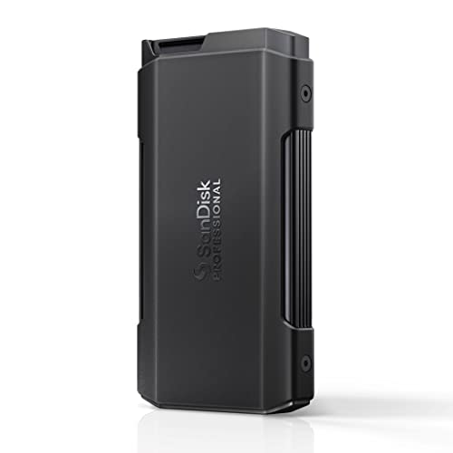 Sandisk Boîtier externe SanDisk Pro-Blade Transport SSD Aluminium Black USB Type-C