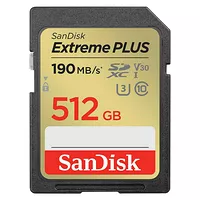 SanDisk Extreme PLUS SDXC UHS I 512 Go

