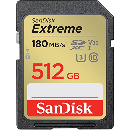 SanDisk Extreme SDXC UHS I 512 Go

