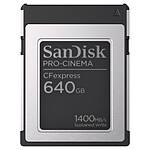 SanDisk CFexpress PRO CINEMA Type B 640 Go
