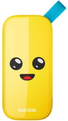 Sandisk SSD Sandisk 1 To 800 Mo s USB 3.2 Gen2 SDSSDE30-1T00-G25F Yellow Câble USB C-A