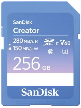 Carte SD SANDISK 256Go UHS-II Creator