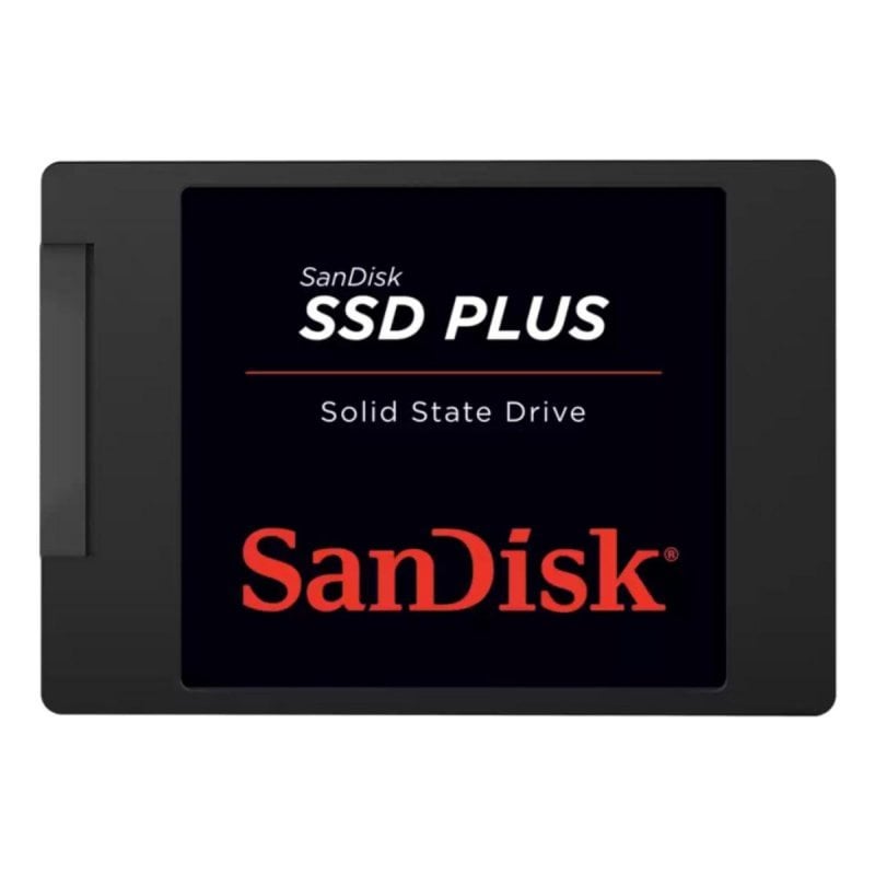 Sandisk Disque Dur Sandisk SSD Plus 2TB 2.5 SATA 6 Gbit s 3D NAND Résistant