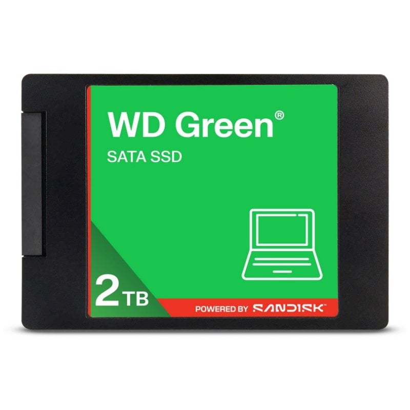 Sandisk Disque Dur Sandisk WD Green 2TB SSD 2.5 545MB s 3D NAND