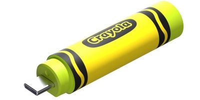 Cle USB SANDISK USB-C Crayola 128Go Electric Lime