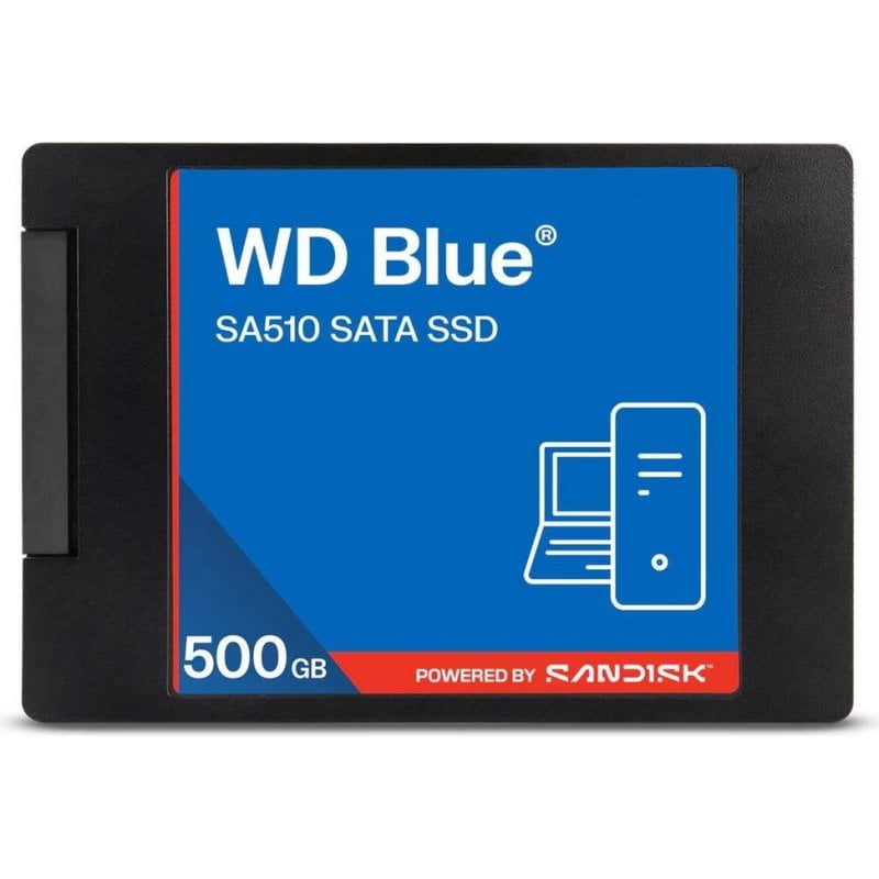 Sandisk Disque Dur Sandisk WD Blue SA510 500GB SATA SSD 560MB s TRIM Support